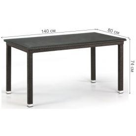 Стол T256A-W53-140x80