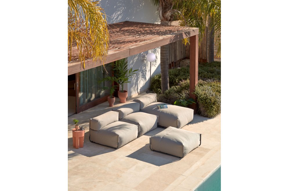 Столик журнальный садовый Vilena терракотовый