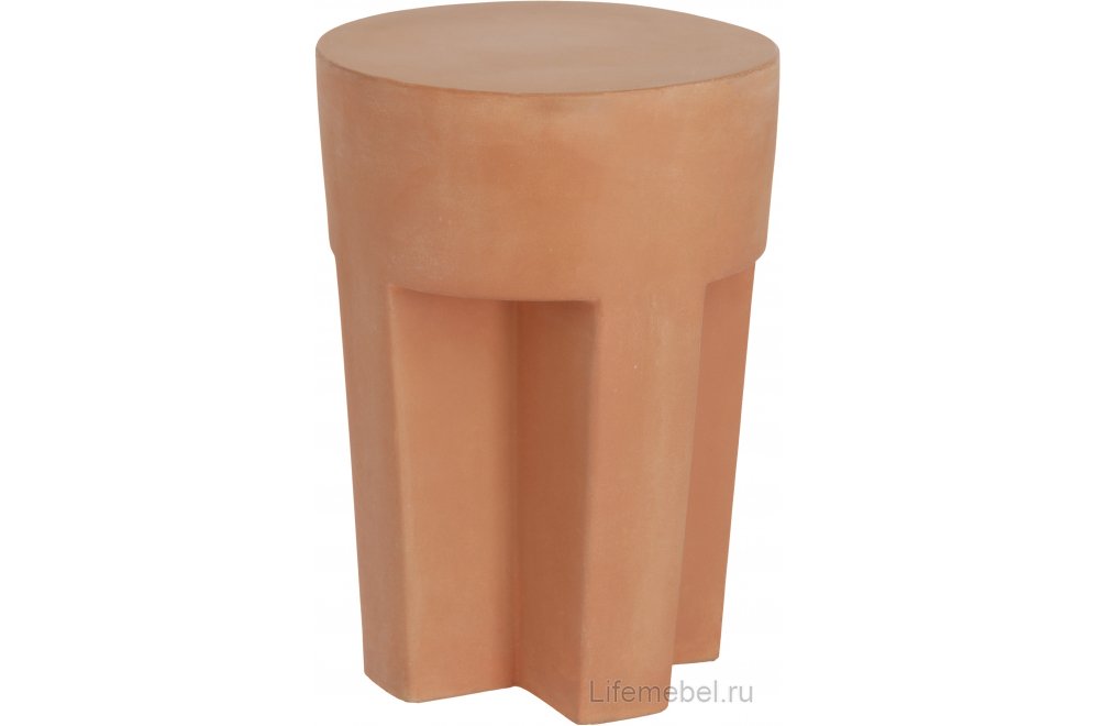 Столик журнальный садовый Vilena терракотовый