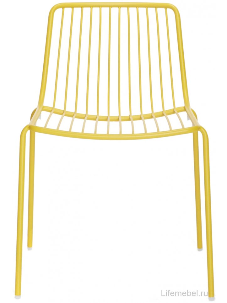 Металлический стул Nolita желтый