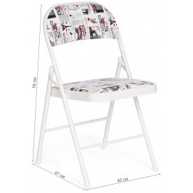 Стул на металлокаркасе Secret De Maison Folder mod. 032