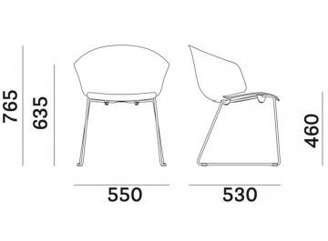 Пластиковое кресло Grace