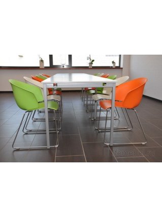 Пластиковое кресло Grace оранжевое