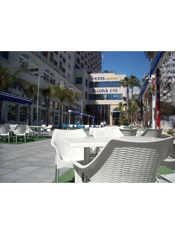 Пластиковое кресло Olimpia лен