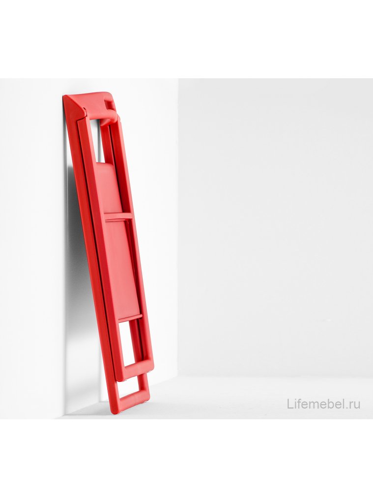 Пластиковый стул складной Enjoy красный