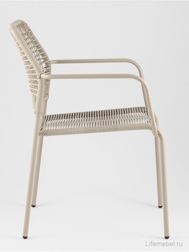 Металлический стул Люмена белый