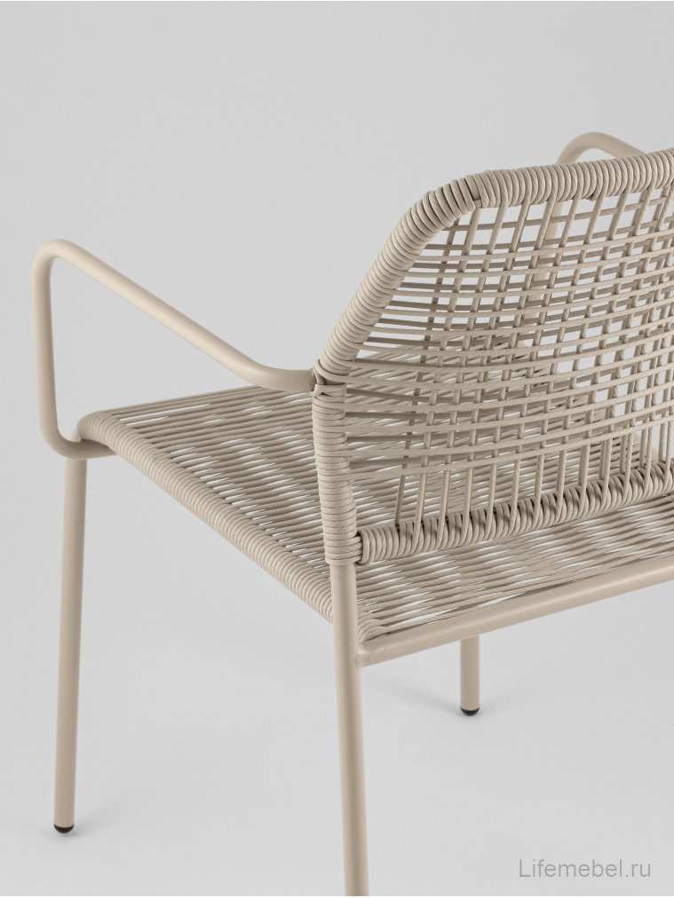 Металлический стул Люмена белый