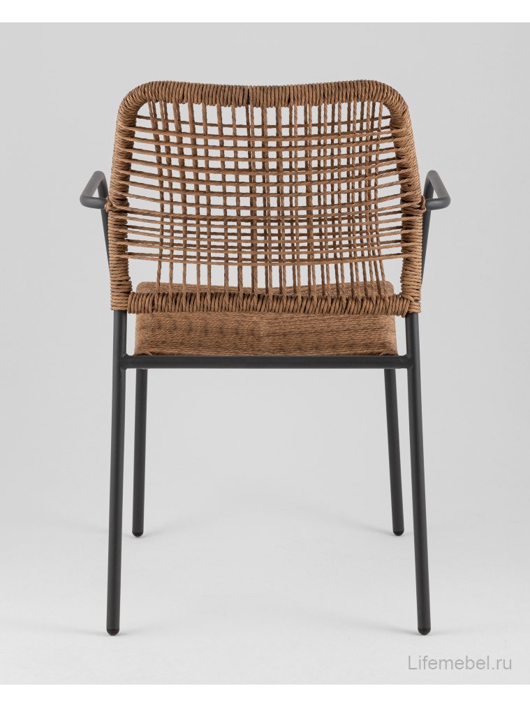 Металлический стул Solaia светло-коричневый