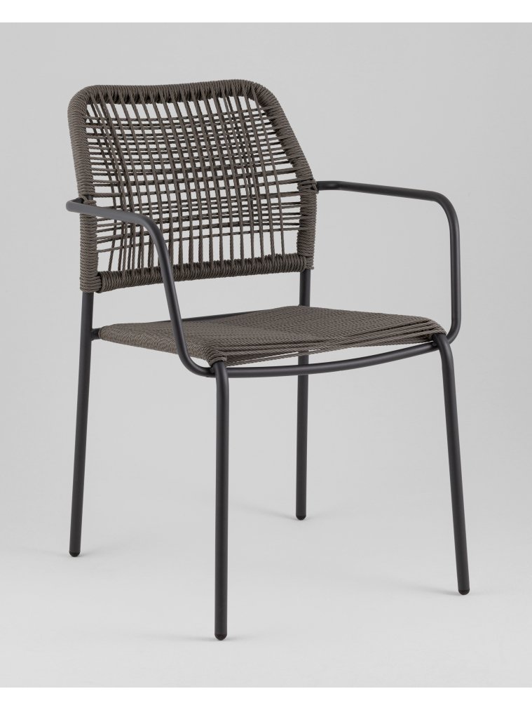 Металлический стул Solaia темно-серый