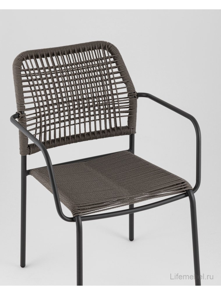 Металлический стул Solaia темно-серый