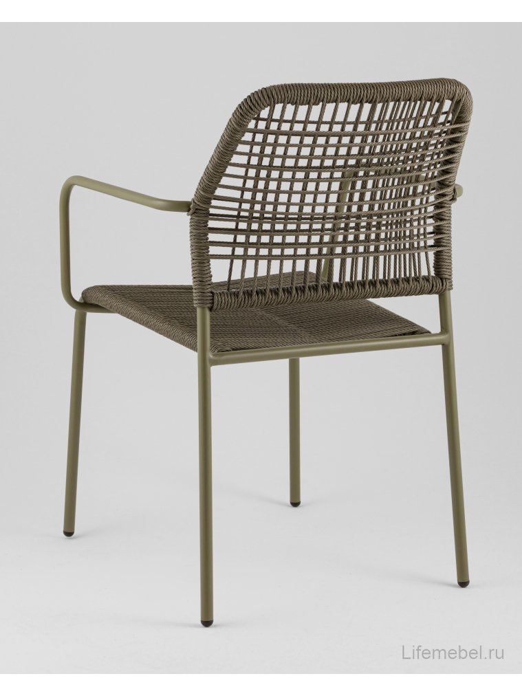 Металлический стул Solaia зелёный