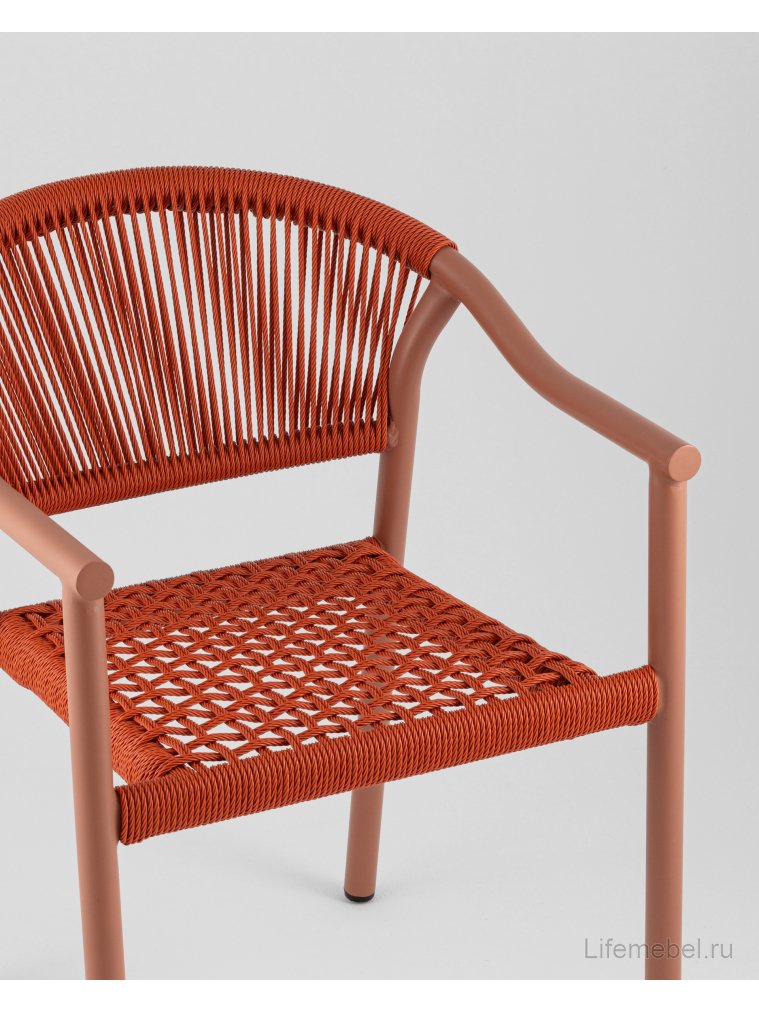 Металлический стул Syna красный