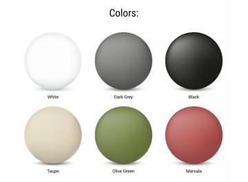 Табурет пластиковый полубарный Tom Bar 65 оливковый