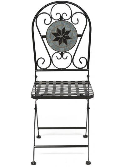 Стул Secret de Maison Vicenza mod. PL08-1070-1-GBRN черный с мозайкой