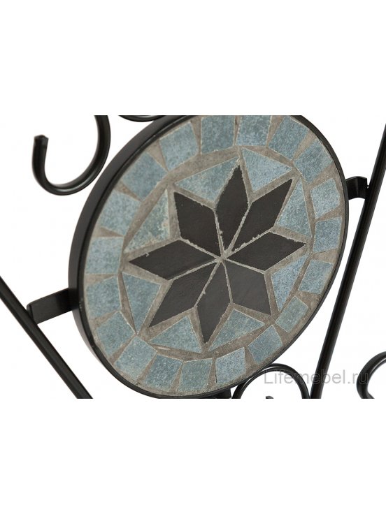 Стул Secret de Maison Vicenza mod. PL08-1070-1-GBRN черный с мозайкой