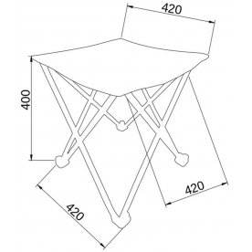 Складной стул Комфорт