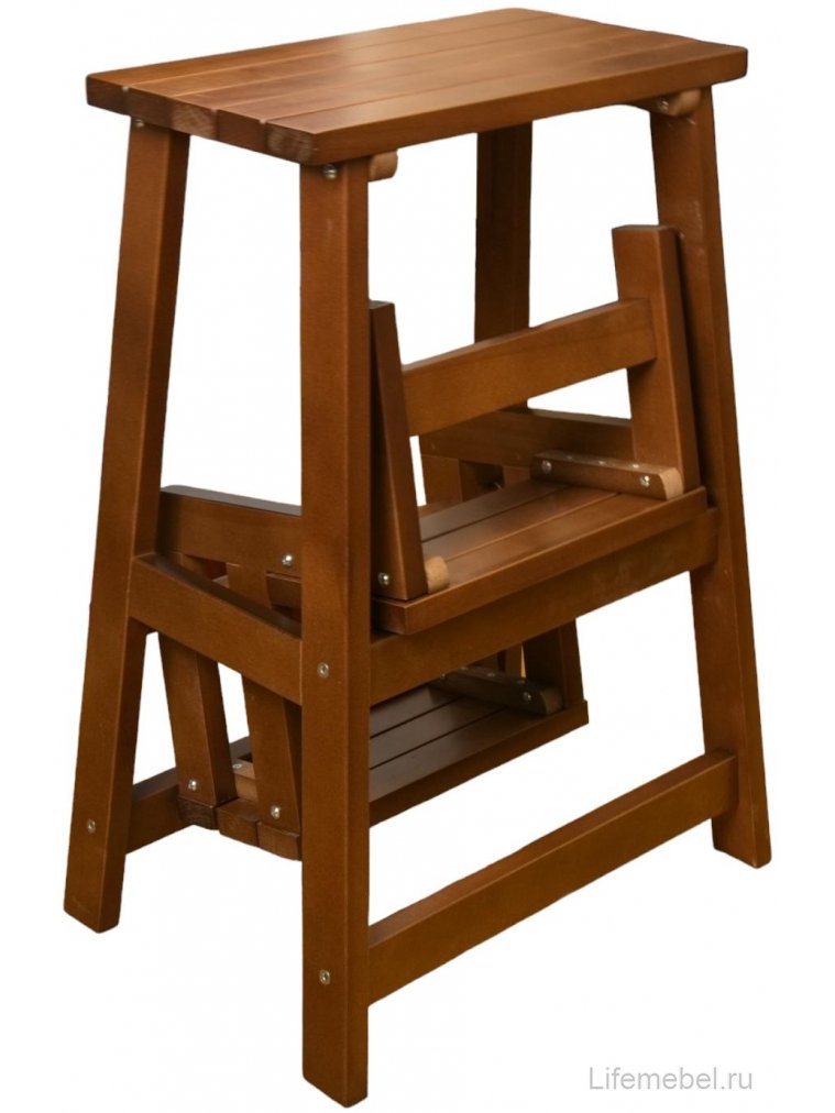 Табурет-стремянка Марк орех