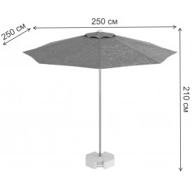Зонт 50-1011-25/TILT/S/2313