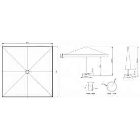 Зонт 50-1011-30/TILT+51-1001-02