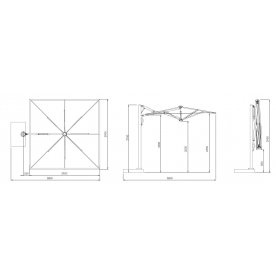 Зонт 091/C3030ASTA1N