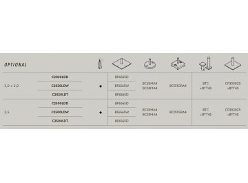 Зонт профессиональный Ø2.5 м Lido Titanium титан / антрацит
