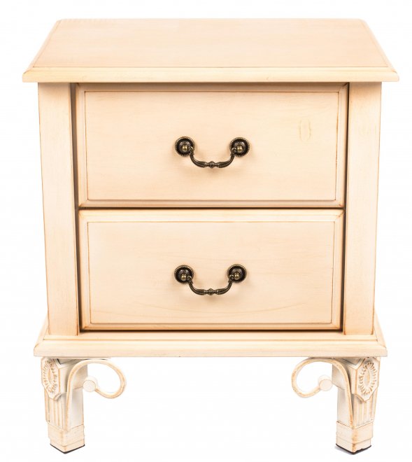 Тумба прикроватная 9019 белая