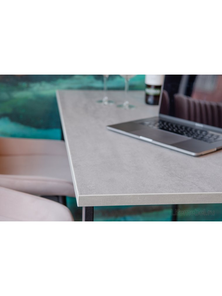 Барная стойка Дилан Лофт 120х60х90 бетон