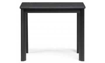 Керамический стол Кина 90(130)х65х76 shakespeare black / черный