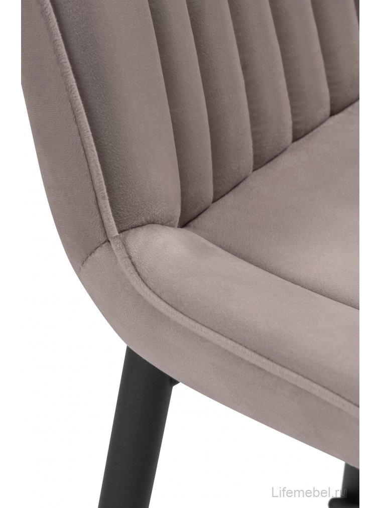 Комплект стульев полубарных Онда 2 шт латте / черный