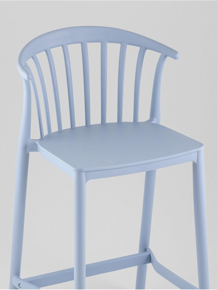 Полубарный стул Ориво голубой