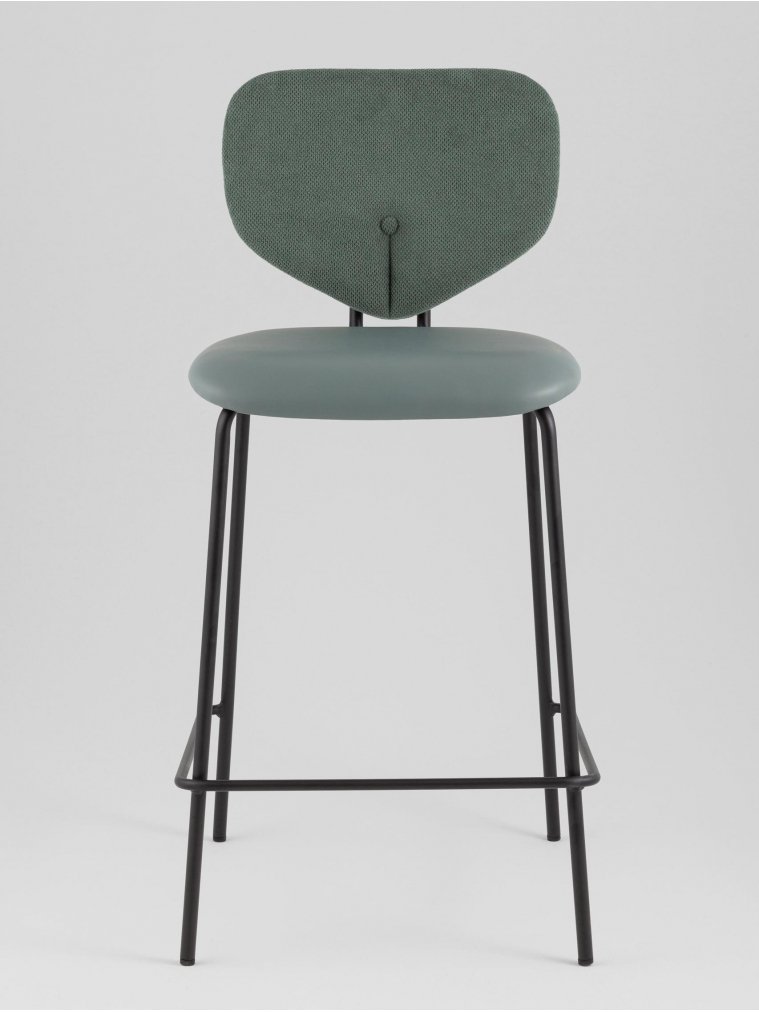 Полубарный стул Саймон зеленый