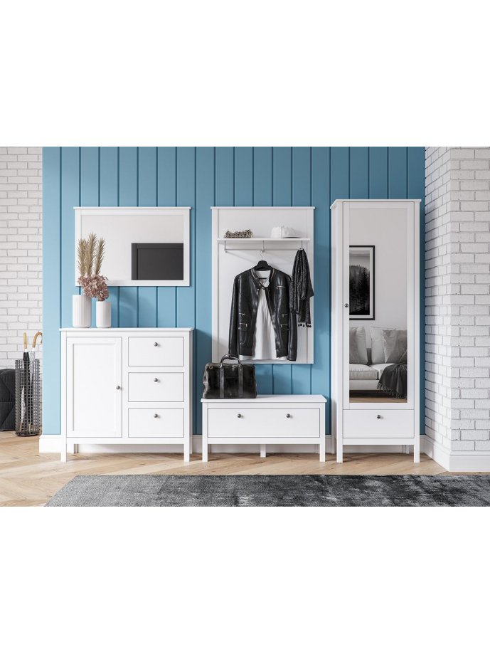 Шкаф однодверный Helga SZF1W1S/60 белый  - Уцененный экземпляр