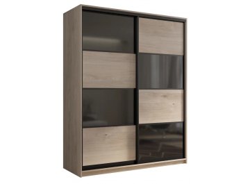 Шкаф-купе Кааппи 13 Кастелло серый 140х60