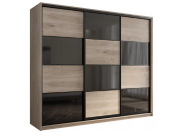 Шкаф-купе Кааппи 13 венге 120х45 кастелло серый