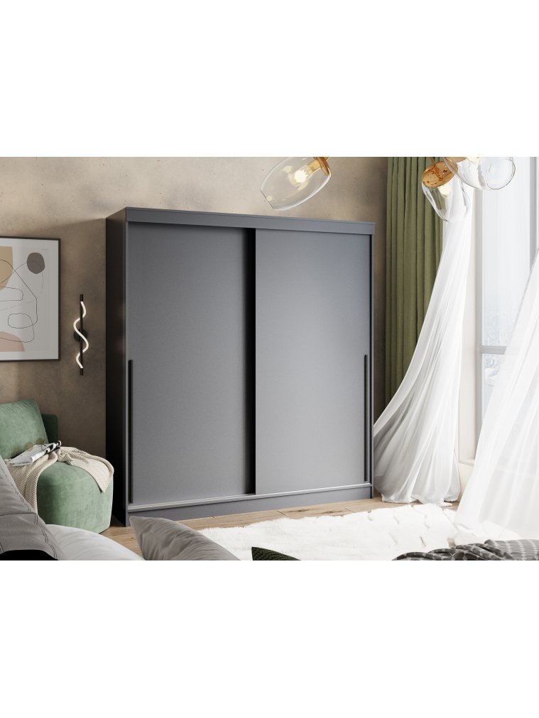 Шкаф-купе Орион 200 графит