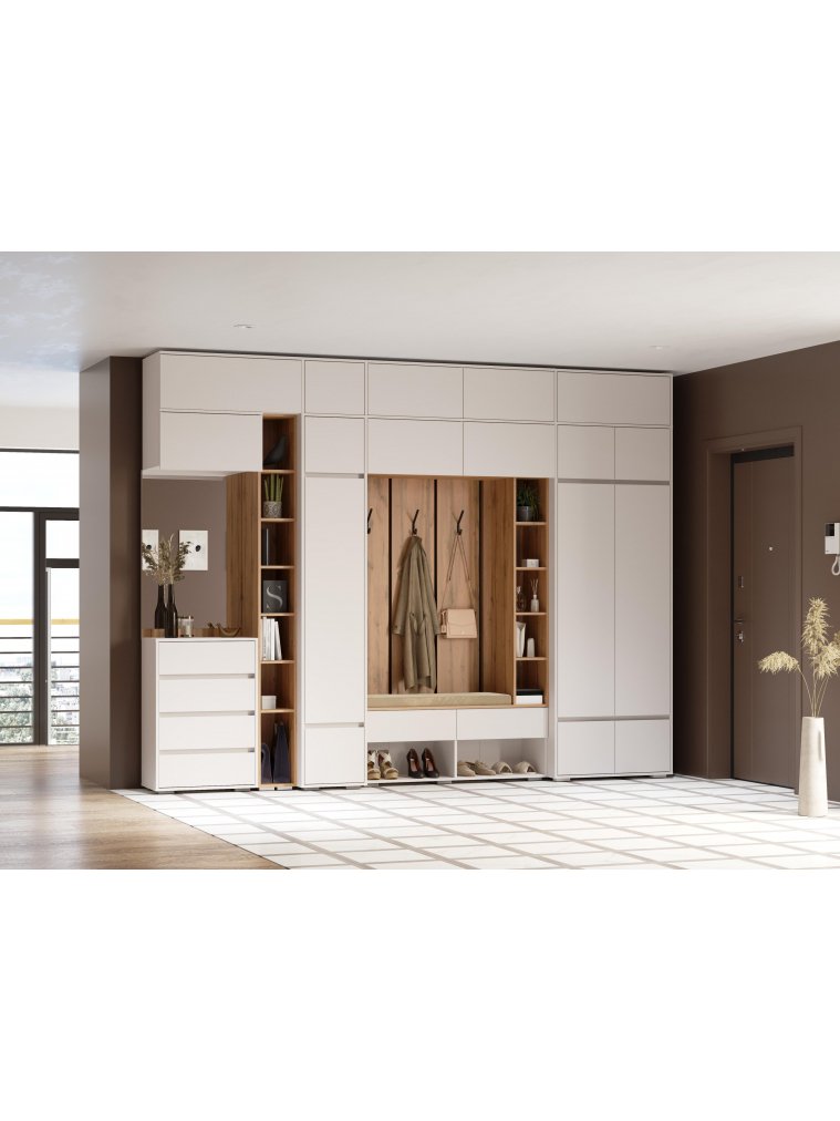 Навесной шкаф Роут 3 кашемир