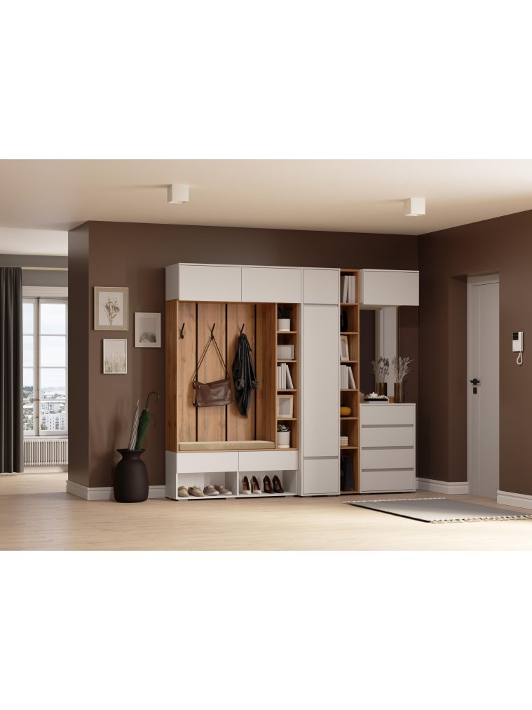 Навесной шкаф Роут малый кашемир