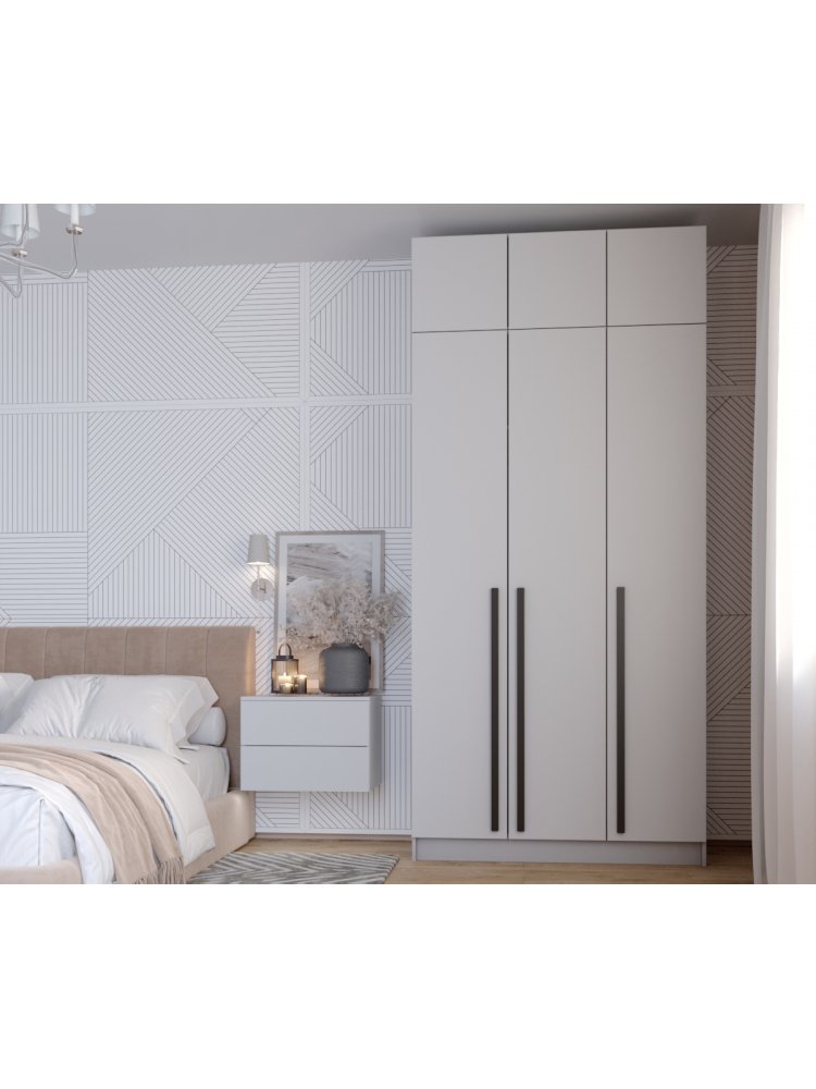 Шкаф навесной Бостон 120 белый