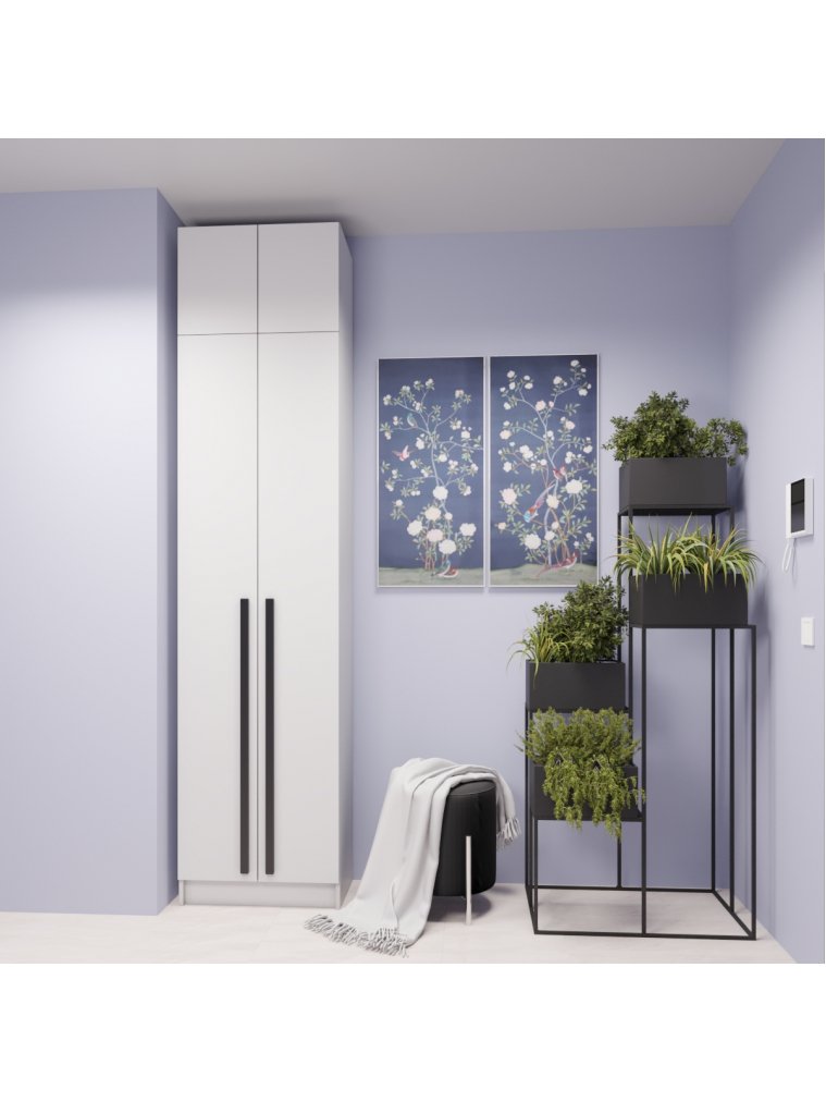 Шкаф навесной Бостон 60 белый