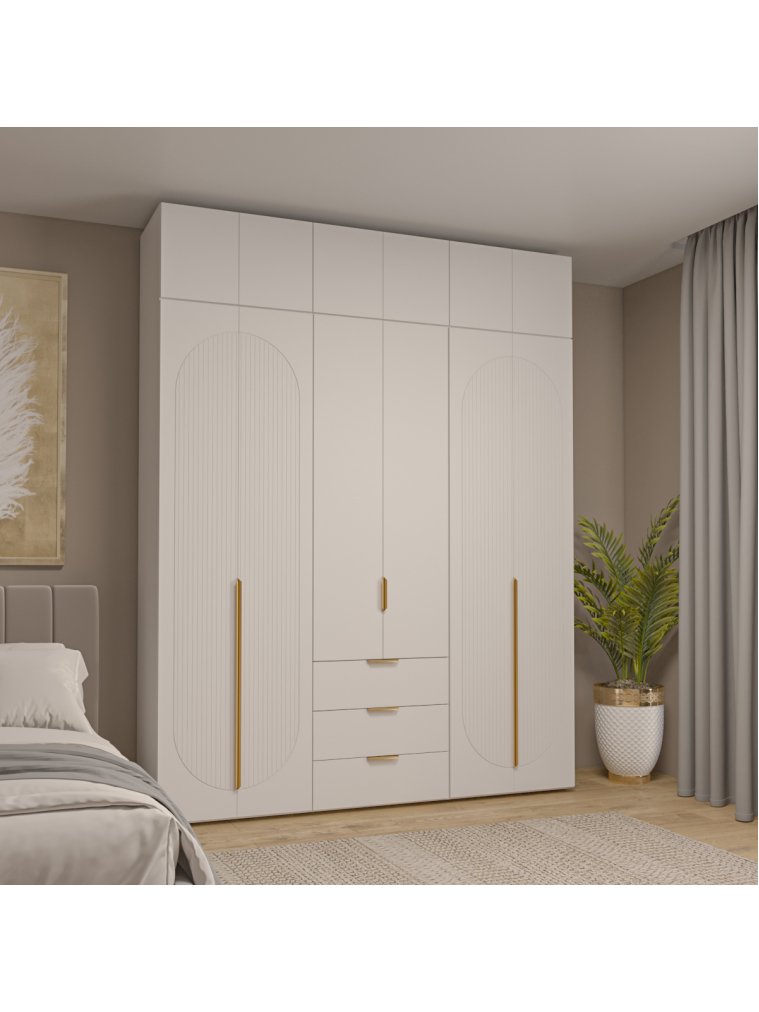 Шкаф навесной Фиеста 200 белый ЛДСП