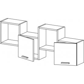Шкаф навесной Флэш