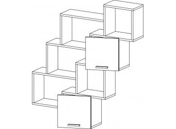 Шкаф навесной Флэш