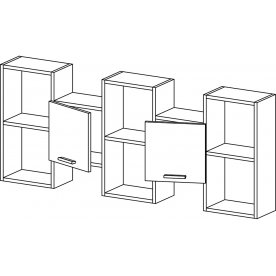 Шкаф навесной Флэш