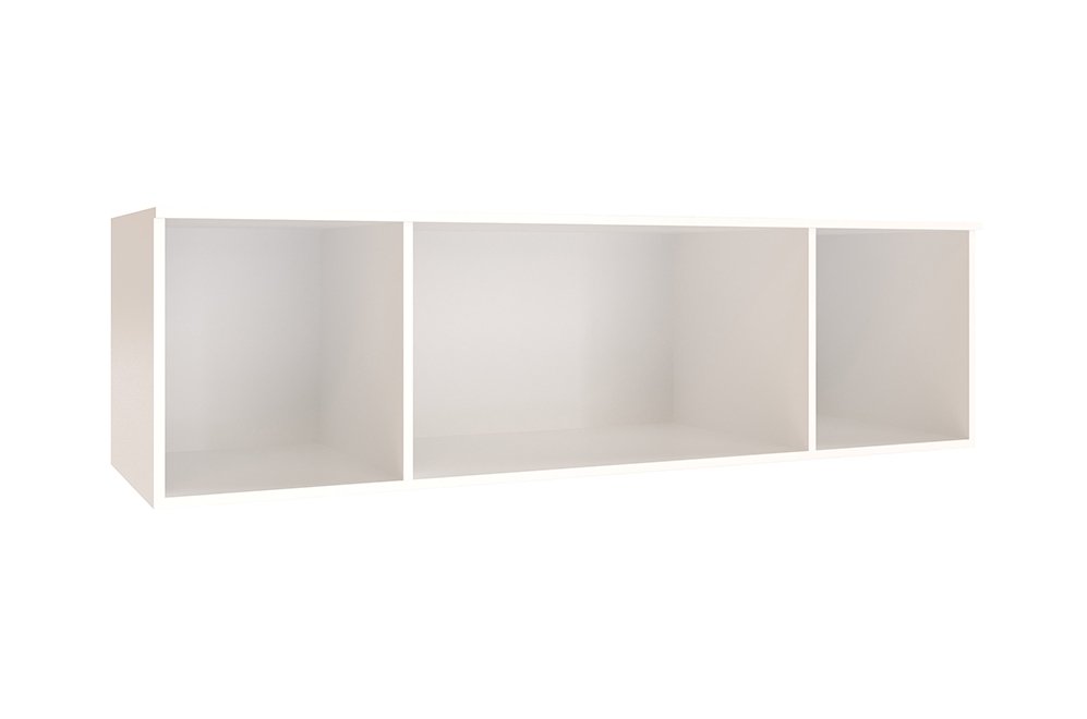 Шкаф навесной Лагуна-016 белый / дуб юкон