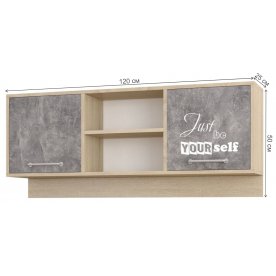 Шкаф навесной Колибри Лофт