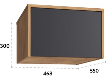 Шкаф навесной Оптима