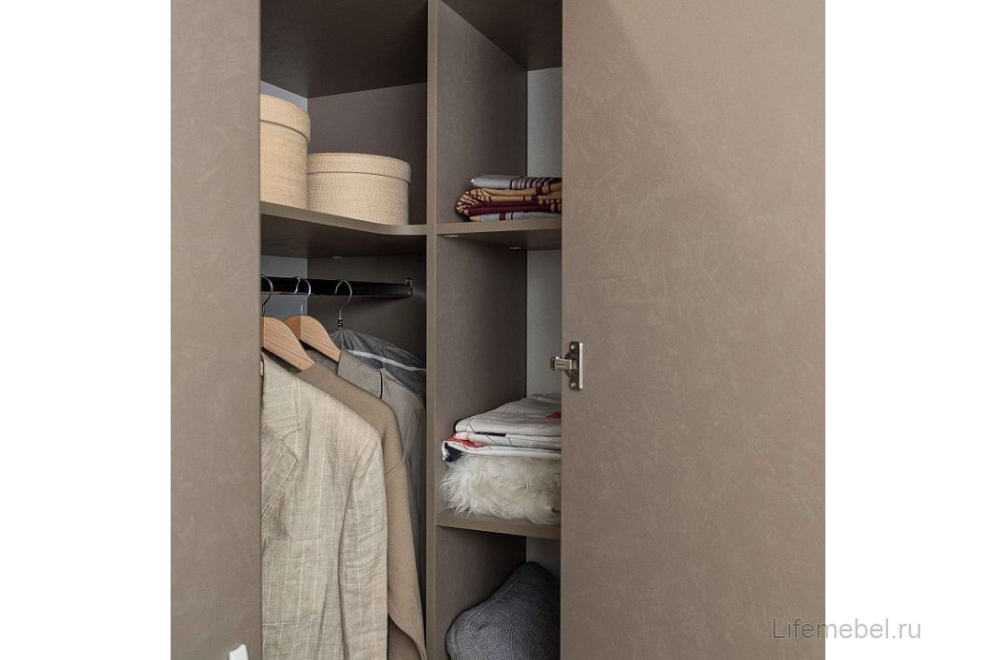 Шкаф Brownie 156 мокко