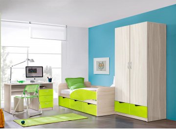 Шкаф двухдверный Бриз МДФ