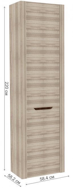 Шкаф Афина А5 ясень таормина