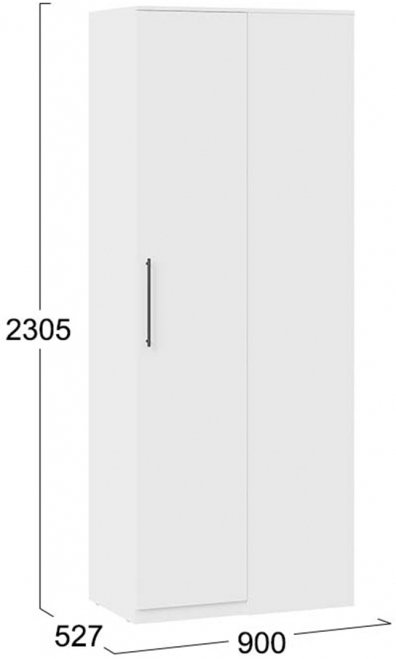 Шкаф Агата угловой белый